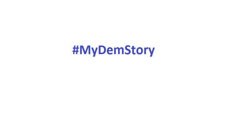 #MyDemStory hashtag
